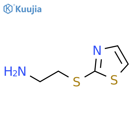Ethanamine,2-(2-thiazolylthio)- structure