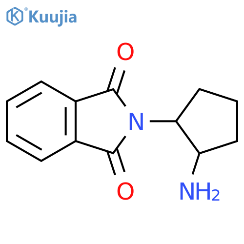 2-(2-Aminocyclopentyl)isoindoline-1,3-dione structure