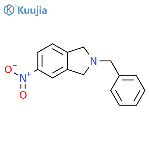 2-Benzyl-5-nitroisoindoline structure
