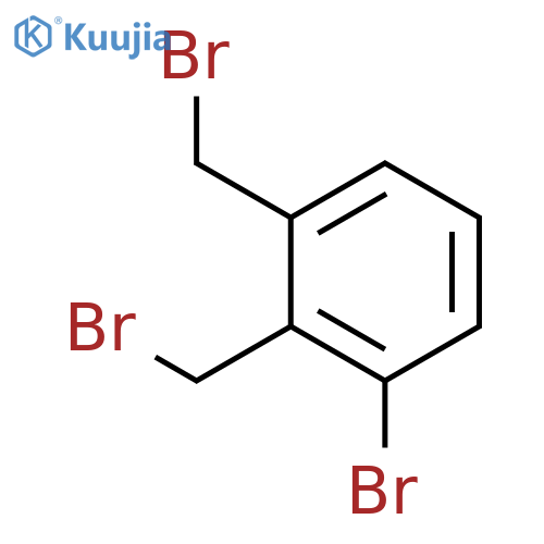 1-Bromo-2,3-bis(bromomethyl)benzene structure