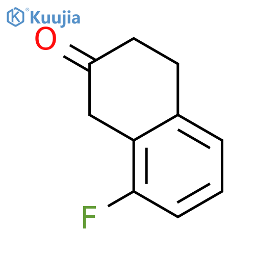 8-fluoro-3,4-dihydronaphthalen-2(1H)-one structure