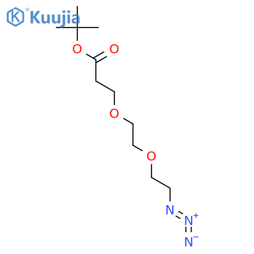 Azido-PEG2-C2-Boc structure