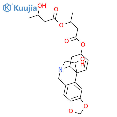 O-Demethylhaemanthamine; 3-Epimer, 3-O-[3ξ-(3ξ-hydroxybutanoyloxy)butanoyl] structure
