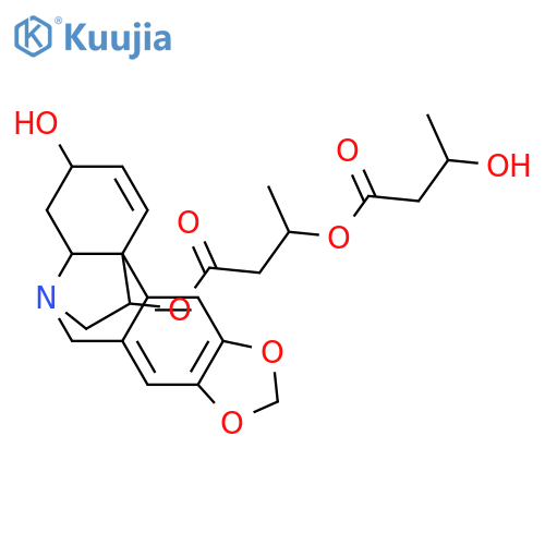 O-Demethylhaemanthamine; 3-Epimer, 11-O-[3ξ-(3ξ-hydroxybutanoyloxy)butanoyl] structure