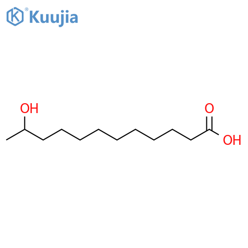 11-Hydroxydodecanoic acid; (S)-form structure