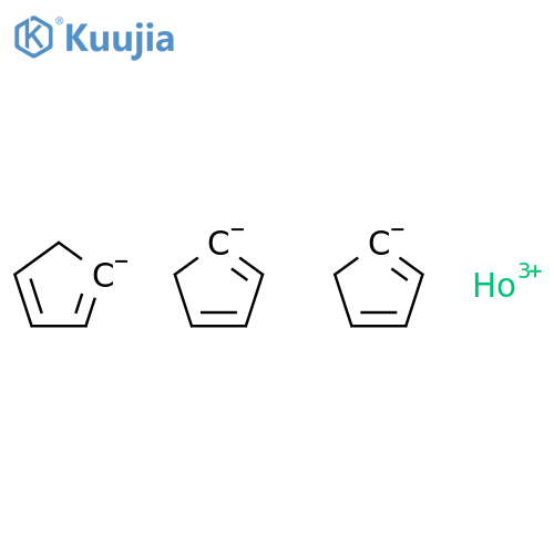 tris(η5-cyclopenta-2,4-dien-1-yl)holmium structure