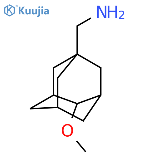 (4-methoxyadamantan-1-yl)methanamine structure