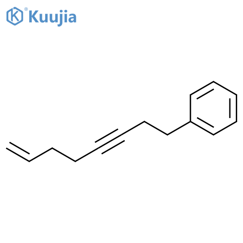 Benzene, 7-octen-3-ynyl- structure