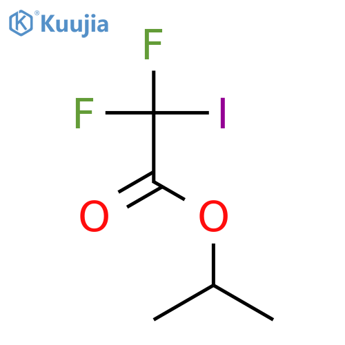 Acetic acid, difluoroiodo-, 1-methylethyl ester structure