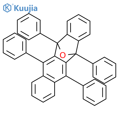5,12-Epoxynaphthacene,5,12-dihydro-5,6,11,12-tetraphenyl- structure