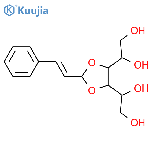 3,4-Cinnamylidenegalactitol structure