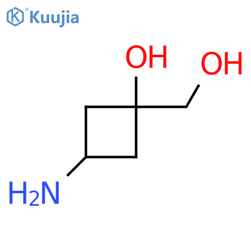 3-Amino-1-hydroxymethyl-cyclobutanol structure