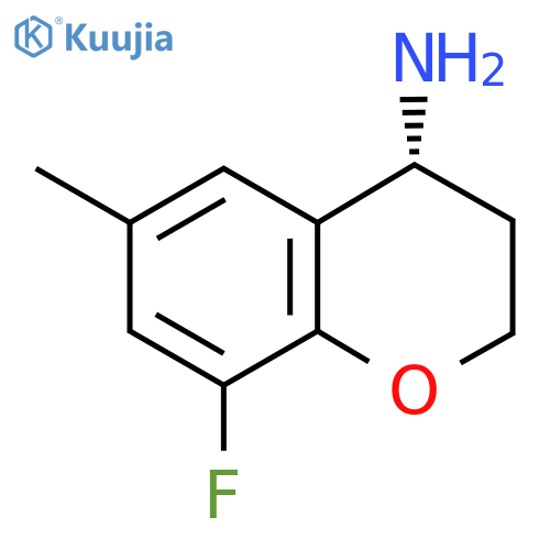 (4R)-8-FLUORO-6-METHYLCHROMANE-4-YLAMINE structure
