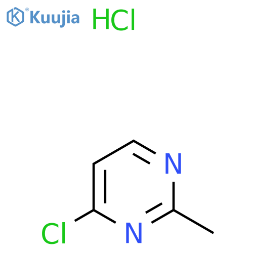 4-Chloro-2-methylpyrimidine hcl structure