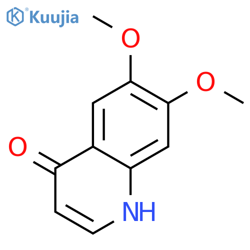 6,7-Dimethoxy-1H-quinolin-4-one structure