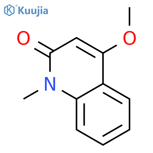 4-methoxy-1-methylquinolin-2-one structure