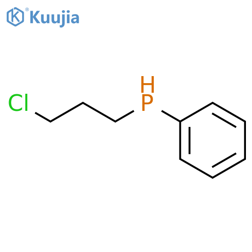 Phosphine, (3-chloropropyl)phenyl- structure