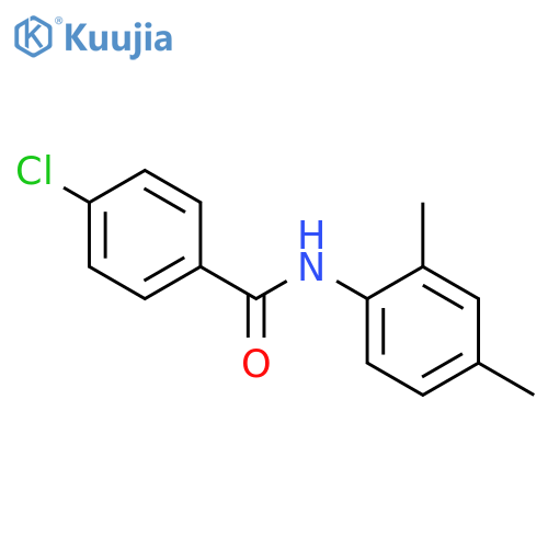 4-chloro-N-(2,4-dimethylphenyl)benzamide structure