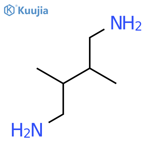 1,4-Butanediamine, 2,3-dimethyl- structure
