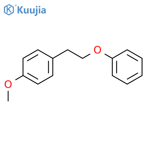 1-methoxy-4-(2-phenoxyethyl)benzene structure