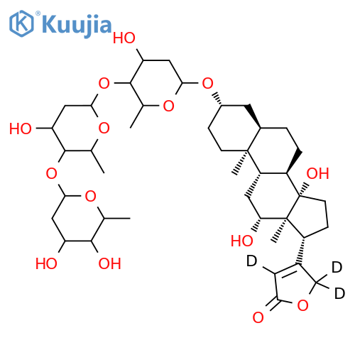 Digoxin-d3 structure