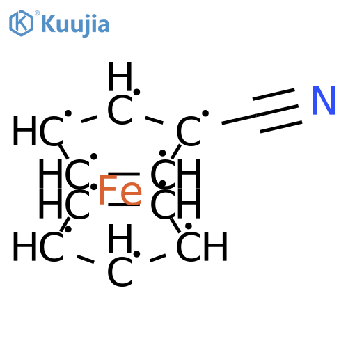 Ferrocene, cyano- structure