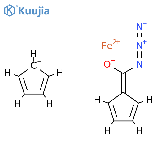 Ferrocenecarbonyl azide structure