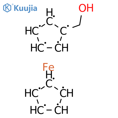 Ferrocenemethanol structure