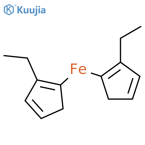 1,1'-Diethylferrocene structure