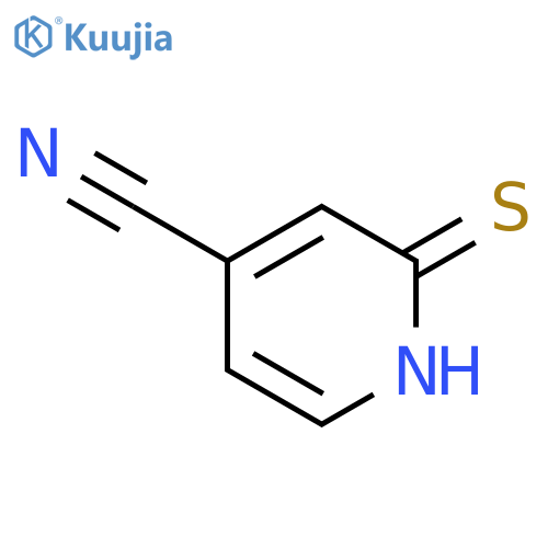 2-Sulfanylpyridine-4-carbonitrile structure