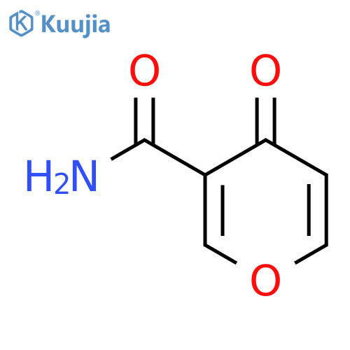 4H-Pyran-3-carboxamide,4-oxo- structure