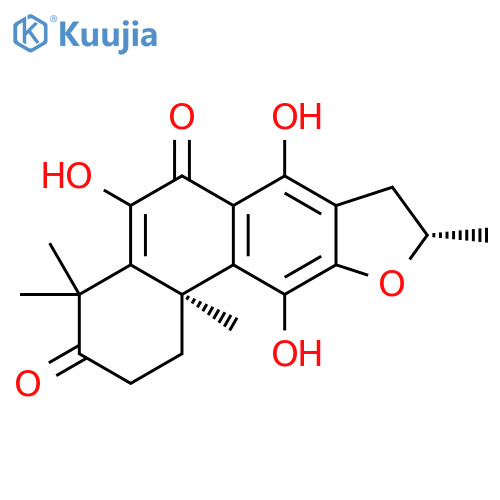 Phenanthro[3,2-b]furan-3,6(2H,4H)-dione,1,8,9,11b-tetrahydro-5,7,11-trihydroxy-4,4,9,11b-tetramethyl-, (9S,11bR)- structure
