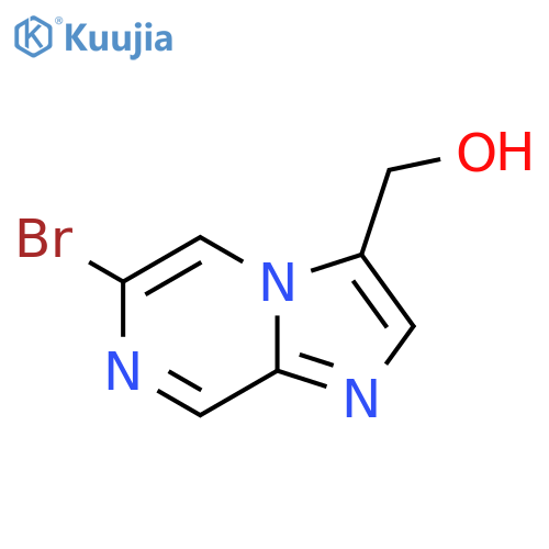 (6-Chloro-imidazo1,2-apyrazin-3-yl)-methanol structure
