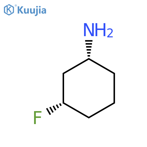 cis-3-fluorocyclohexanamine structure