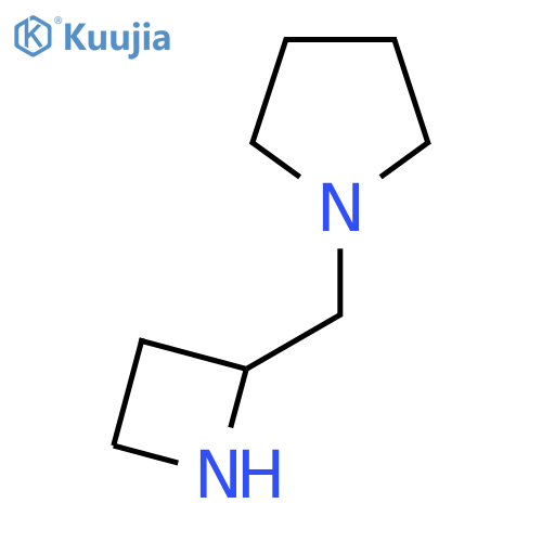 1-(Azetidin-2-ylmethyl)pyrrolidine structure