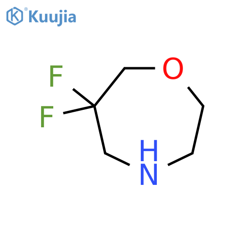 6,6-Difluoro-1,4-oxazepane structure