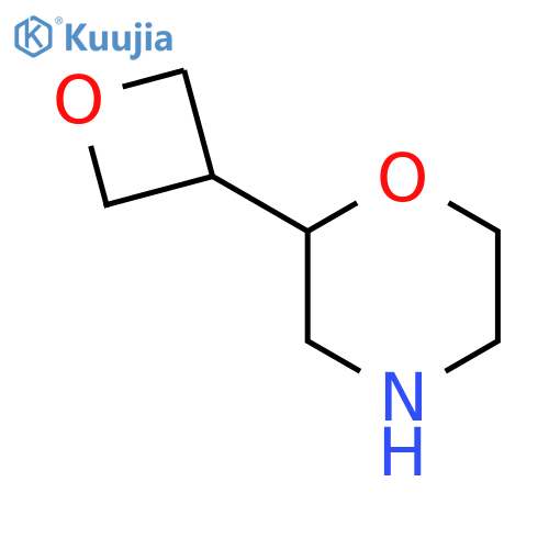 2-(Oxetan-3-yl)morpholine structure