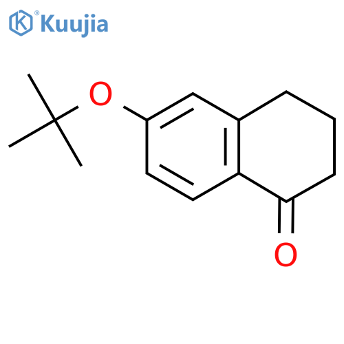 6-(tert-butoxy)-3,4-dihydronaphthalen-1(2H)-one structure