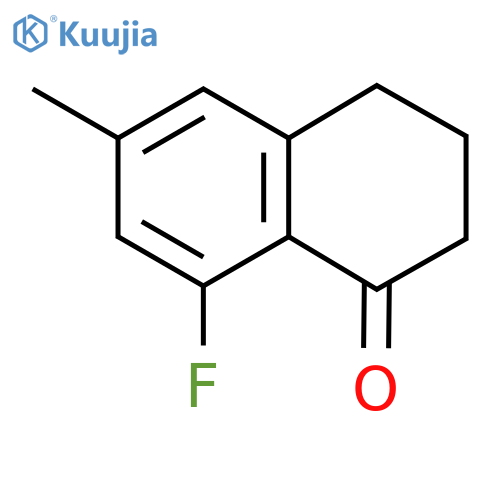 8-Fluoro-6-methyl-3,4-dihydronaphthalen-1(2H)-one structure
