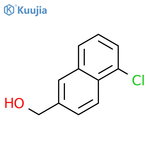 2-Naphthalenemethanol, 5-chloro- structure