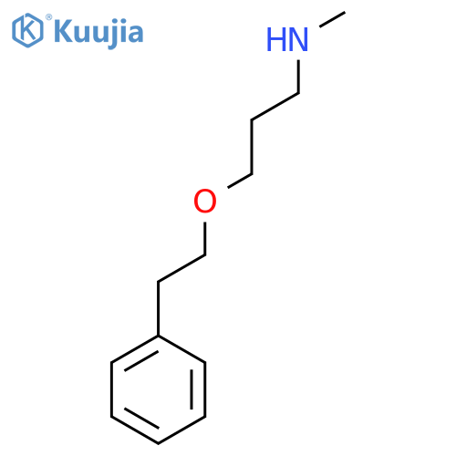 methyl3-(2-phenylethoxy)propylamine structure