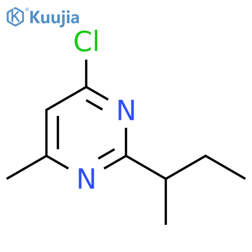 2-(BUTAN-2-YL)-4-CHLORO-6-METHYLPYRIMIDINE structure