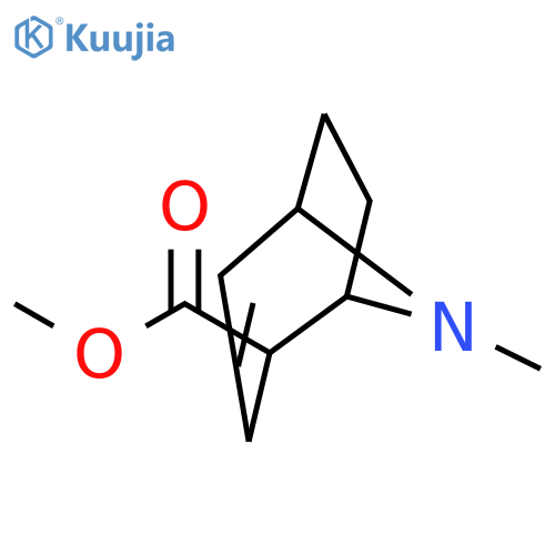 Methyl 8-methyl-8-azabicyclo[3.2.1]oct-3-ene-4-carboxylate structure