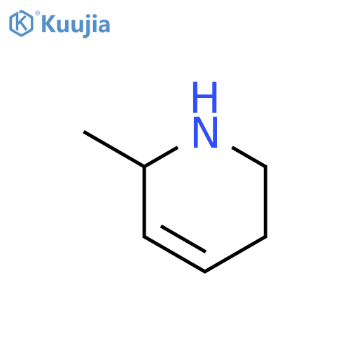Pyridine, 1,2,5,6-tetrahydro-2-methyl- structure