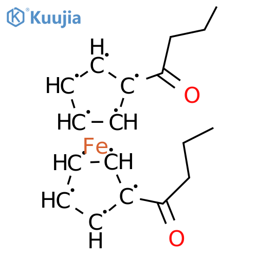 1,1'-Dibutyrylferrocene structure