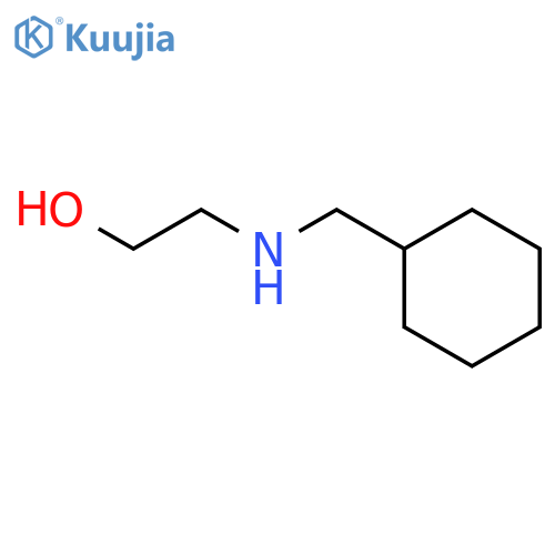2-[(cyclohexylmethyl)amino]ethan-1-ol structure