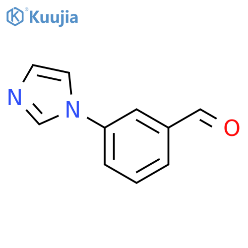 3-(1H-Imidazol-1-yl)benzaldehyde structure