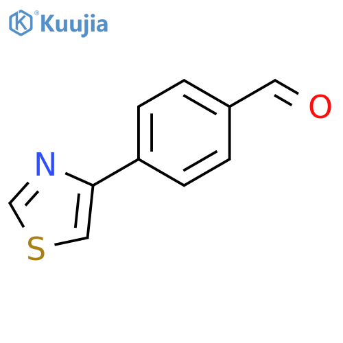4-(Thiazol-4-yl)benzaldehyde structure