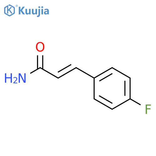 2-Propenamide,3-(4-fluorophenyl)-, (2E)- structure