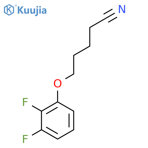 5-(2,3-Difluoro-phenoxy)pentanenitrile structure